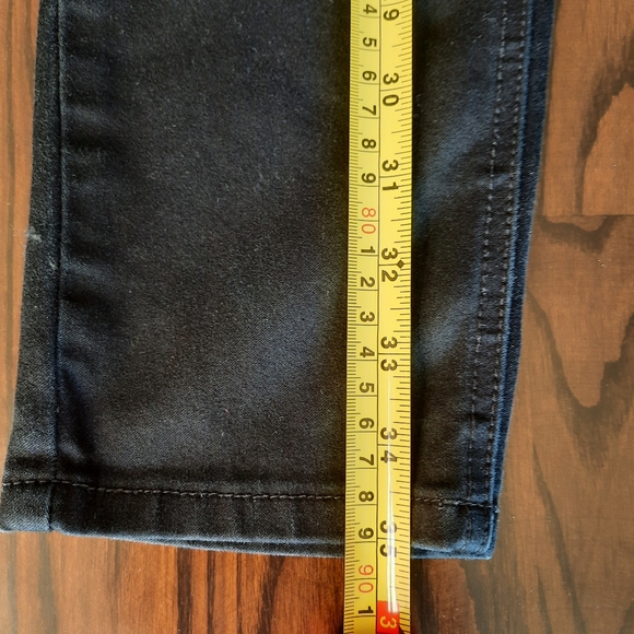 Kenneth Cole Reaction Black Skinny Jeans Size 4 - Picture 8 of 9